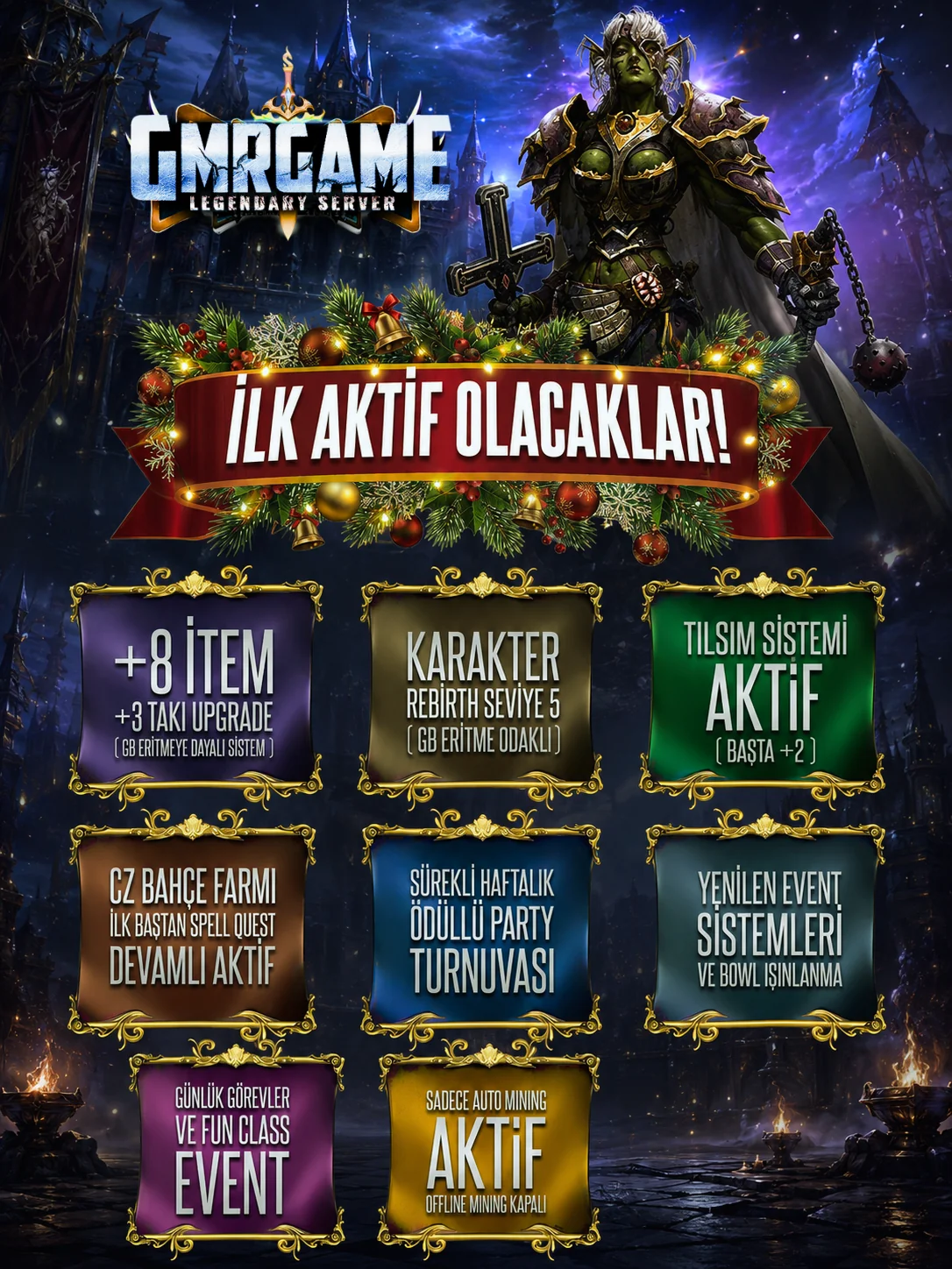 İLK AKTİF OLACAKLAR